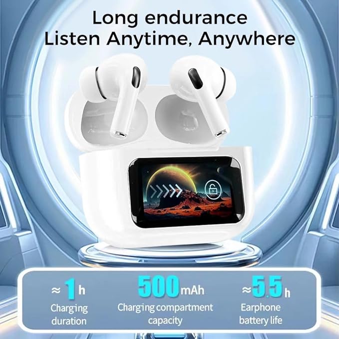 Earbuds Dare to Listen Touch Screen Control Earbuds Tour Pro 2 Z50 Pro Ear Buds Headphones 360 Stereo with Noise Cancellation