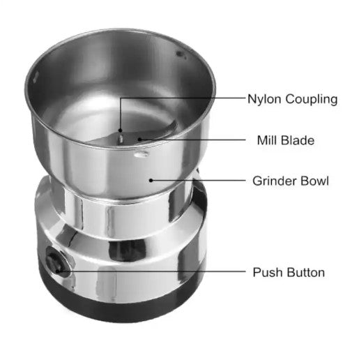 100% Original Stainless Steel Masala / Coffee Grinder