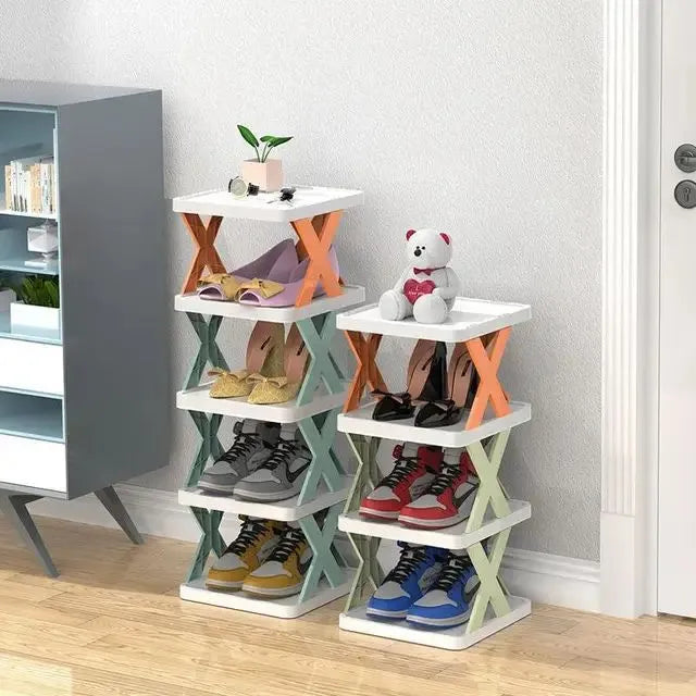 4 layer shoe rack multifunctional book rack accessories Rack