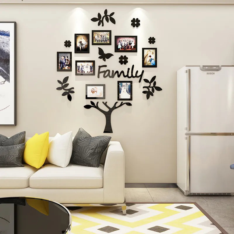 Family Tree Photo Frame, 3D Wall Decor